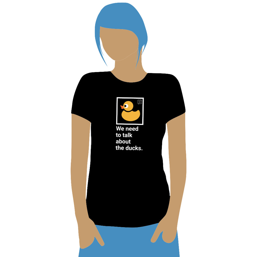 James We Need To Talk About The Ducks T-Shirt: We need to talk about the ducks – Solomon's Odonkoh's